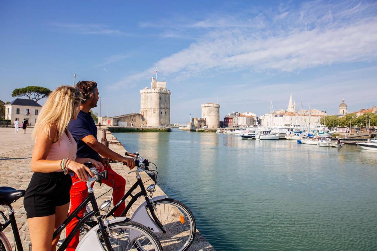 Appartement Tout Confort En Mezzanine A 20Mn A Pied Du Centre-Ville Avec Tv Et Wifi La Rochelle  Zewnętrze zdjęcie
