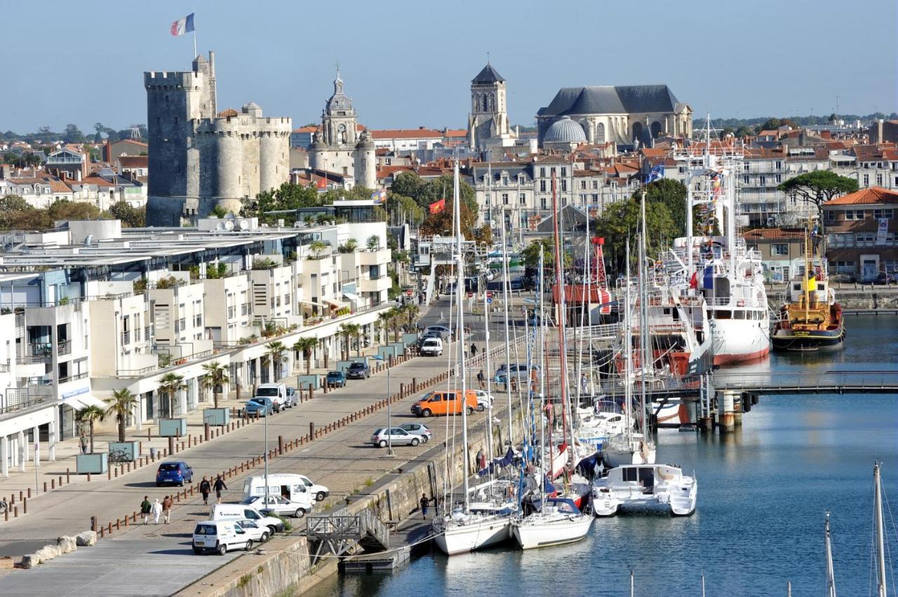 Appartement Tout Confort En Mezzanine A 20Mn A Pied Du Centre-Ville Avec Tv Et Wifi La Rochelle  Zewnętrze zdjęcie