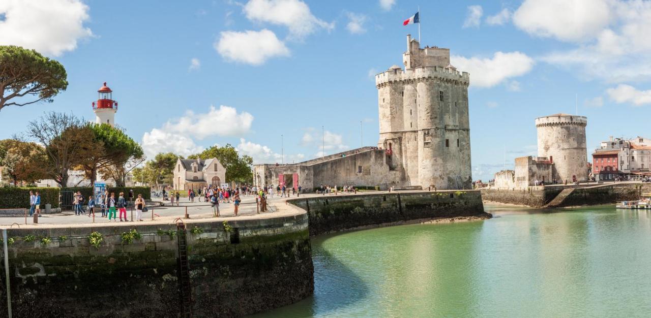 Appartement Tout Confort En Mezzanine A 20Mn A Pied Du Centre-Ville Avec Tv Et Wifi La Rochelle  Zewnętrze zdjęcie