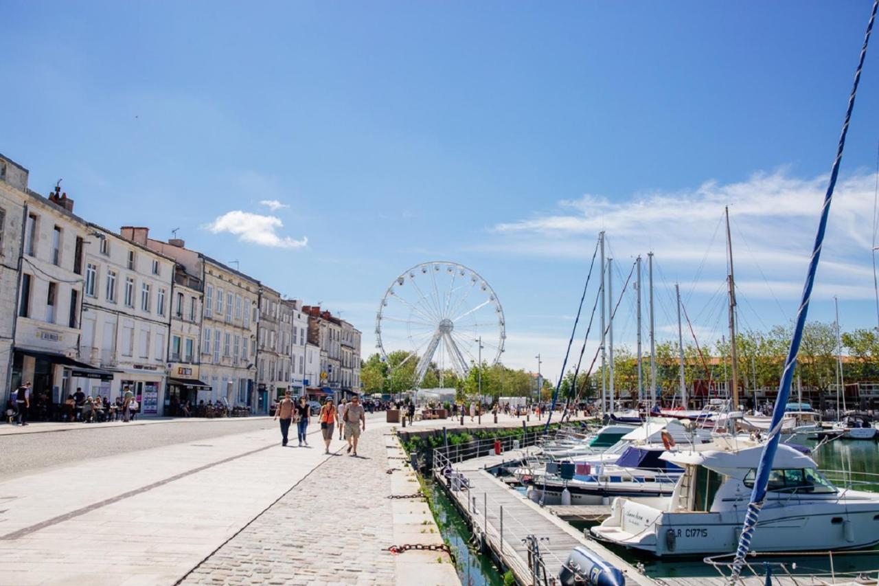 Appartement Tout Confort En Mezzanine A 20Mn A Pied Du Centre-Ville Avec Tv Et Wifi La Rochelle  Zewnętrze zdjęcie